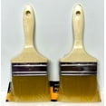 thumbnail image 3 of STARLIGHT- Paint Brushes Brush Set 4'' (100 Mm), 2 Pack Treated Home Interior Trim Painting, 3 of 6