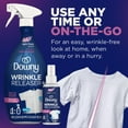 thumbnail image 5 of Downy Wrinkle Releaser Fabric Refresher Spray, Odor Eliminator, Ironing Aid and Anti Static Spray, Light Fresh Scent, 33.8 Fl Oz (Pack of 2), 5 of 5
