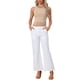 thumbnail image 2 of INSPIRAR CHIC Top de Mujer de Punto Acanalado Sin Mangas con Cuello Redondo, Crop con Flecos, Talla XL, Caqui, 2 of 6
