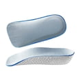 thumbnail image 5 of 2 Pieces Women Men Height Increase Insoles Arch Support Cushion Shock Absorption 2.5cm, 5 of 8