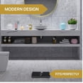 thumbnail image 5 of Bathroom Scale, Highly Accurate Digital Bathroom Body Scale, Measures Weight up to 400 lbs. Includes Batteries Black, 5 of 6