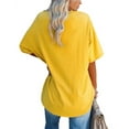 thumbnail image 2 of Sherrylily Womens Oversized Los Angeles California T Shirts Half Sleeve Summer Loose Tunic Tops S-2XL, 2 of 5