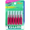 Gum: Cylindrical #3612 Cleans Between Teeth & Around Dental Work Proxabrush Trav-Ler, 6 pk