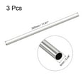 thumbnail image 2 of Uxcell 3pcs 304 Stainless Steel Seamless Straight Tubing Tubes 6mm x 0.4mm x 300mm, 2 of 5