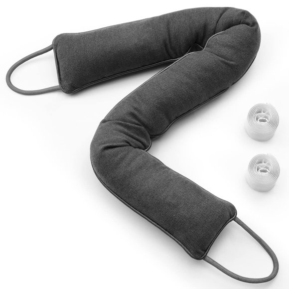 Bloqueador de aire frío, ruido, 94 cm, tapón para puerta, tipo tuffen, pesado