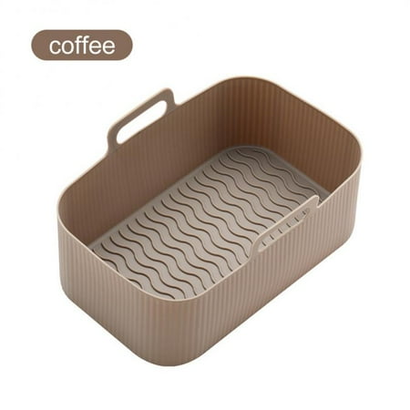 

Multi-function Fryer Silicone Bast Reusable Airfryer Oven Baking Tray Pizza Fried Chicn Silica Gel Pan Pad Liner Accessories