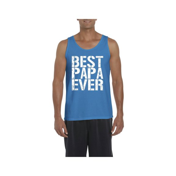 MmF - Men's Tank Top for Men, up to Men Size 3XL - Best Papa