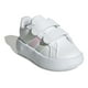 thumbnail image 2 of Tenis Niña adidas Grand Court Doble Velcro Color Blanco blanco 13 MX, 2 of 10