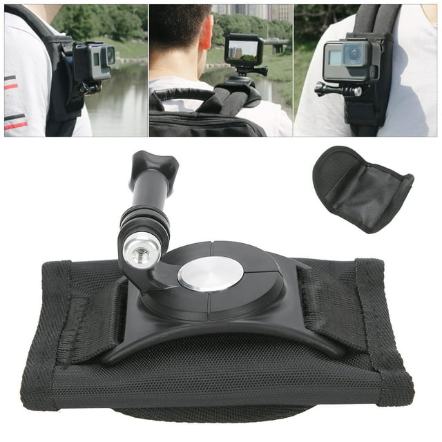 Mochila de cámara de MoviNo Clip PlásTiCO LIGERO Y NYLON PRÁTICA CAMARA DE MOVIMIENTO DE MOCHILA SOPORTE DE EXPANSIÓN PARA CAMINATA DE VIAJES PARA ACAMPAR EN EL HOGAR