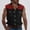 🔥 Red, variant on Sentmoon Mens Muscle Tank Top Summer Sleeveless Lapel Men's Undershirts Color Block with Pockets Loose Fit Plus Size Moisture Wicking Vest for Men Holiday for Layering Under Shirts Green XXL