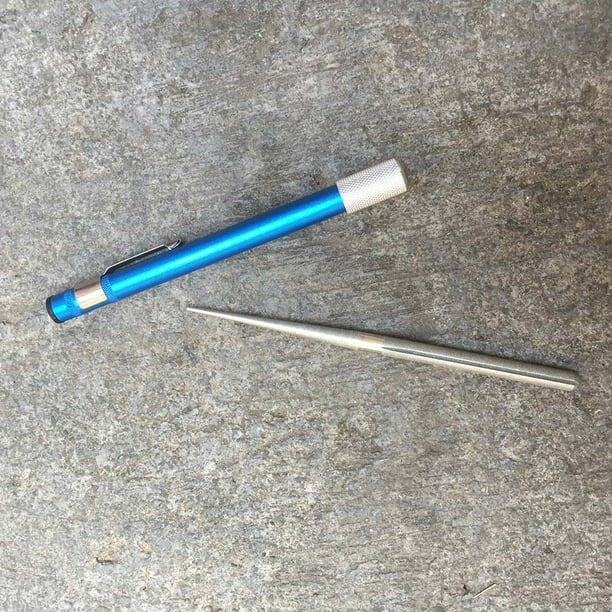 Outdoor Tool Hot Diamond Pen Shaped Knife Sharpener Fishing Hook
