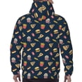 thumbnail image 5 of Hoodies for Men - Fastfood Long Sleeve Comfrt Men'S Fashion Hoodies & Sweatshirts, Sweatshirts for Men Hoodies Pullover Clothing Clothes with Pouch, 5 of 7