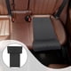 thumbnail image 5 of Cojín de apoyo para piernas extensible para asientos, almohada para reposapiernas para camiones, trenes y usos múltiples. Negro, 5 of 9