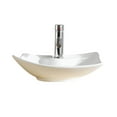 thumbnail image 2 of Fine Fixtures Stylized Vessel Sink Vitreous China w/Faucet Hole, 2 of 4