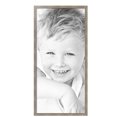 thumbnail image 2 of ArtToFrames 22" x 47" Champagne Pebble Metallic Picture Frame, 22x47 inch Silver Wood Poster Frame (WOM-5258),  Pack, 2 of 7