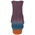 thumbnail image 4 of Fankiway Robe d'Été Sans Manches pour Femmes, Ample, Imprimée, avec Poches, Col Rond, Décontractée, Grande Taille, 4 of 5