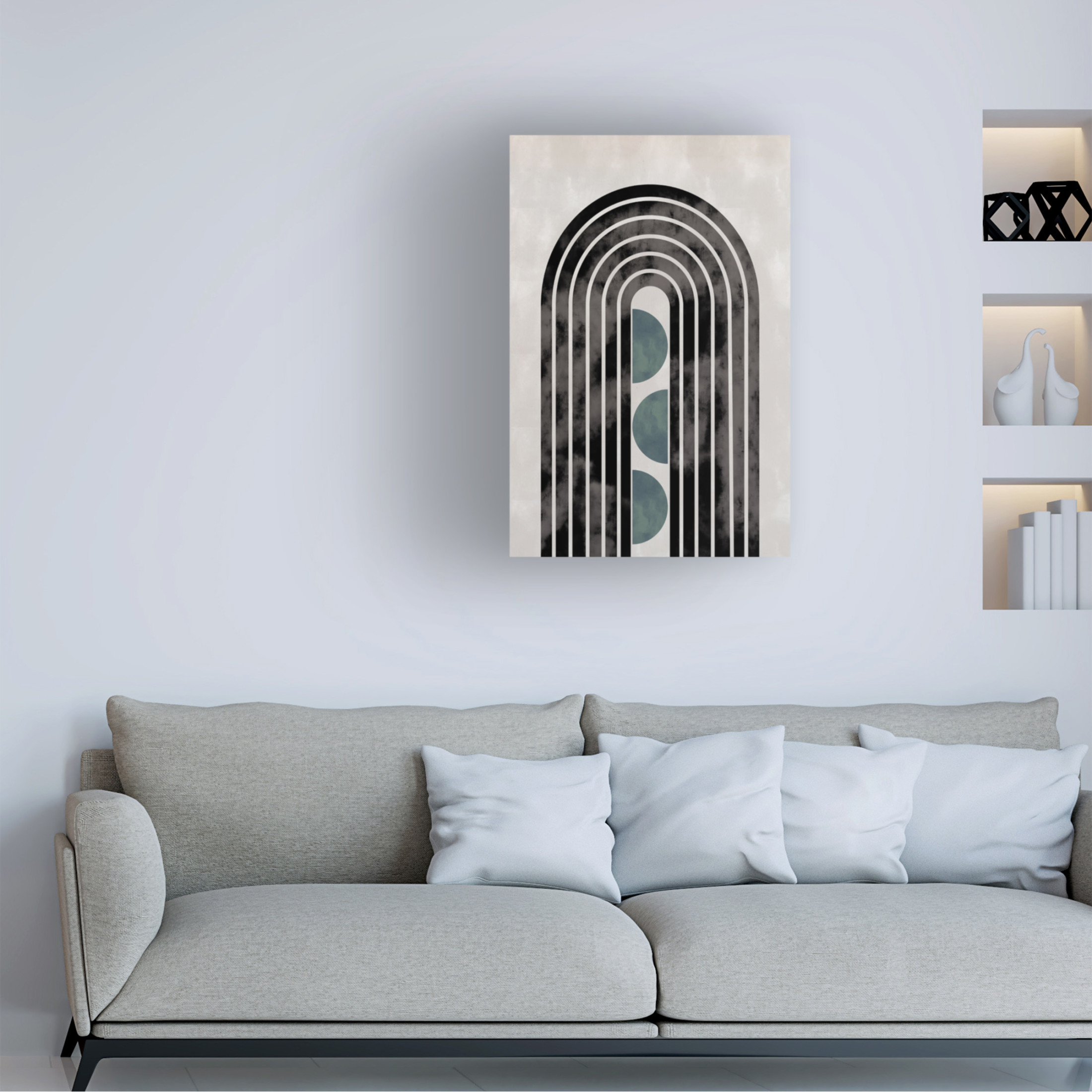 Pictufy Studio II 'Arch Capsule 1' Canvas Art - 22 x 32 Inches