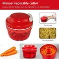 thumbnail image 2 of Vegetable and onion cutter manual - fruit cutter manual and BPA free | black, for cutting onions and garlic | multifunctional cutter kitchen vegetable, 2 of 5