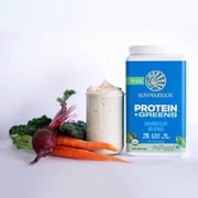 Sunwarrior Warrior Blend Greens Vegan Protein Powder, Unflavored, 750g (30 Servings)