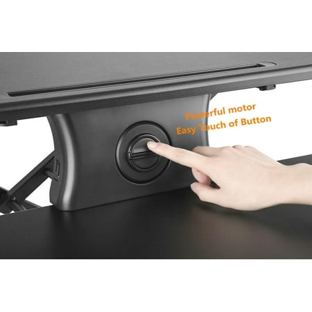 Electric Height Adjustable Sit Stand Desk Converter Standing Desk Workstations Walmart Canada