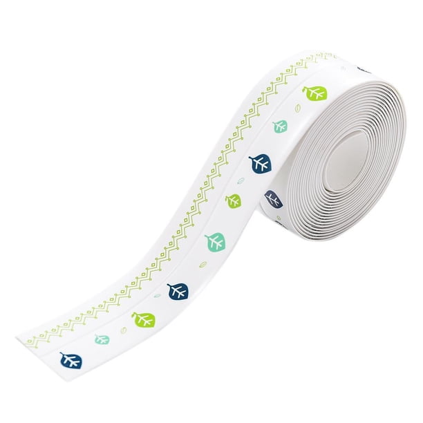 Bearachild Cinta impermeabilizante para suelo baño cocina 3,8x320cm Bosque Decoración del hogar Hoja 3.8x320cm