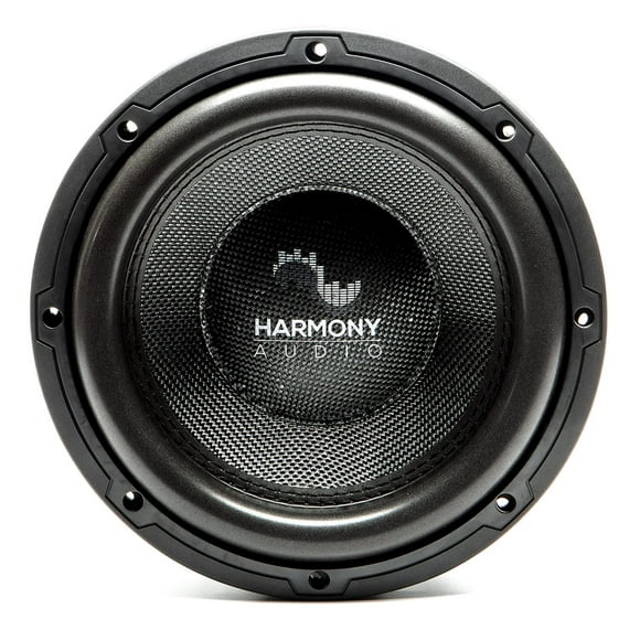 Harmony Audio HA-C104 Stéréo de Voiture Compétition Carbone 10 Pouces Sub 2000W Double 4 Ohms Subwoofer