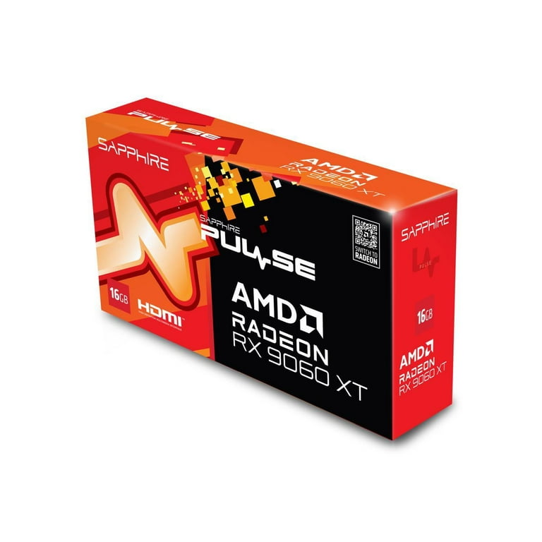 Sapphire RX 9060 XT Gaming 16GB GDDR6 Graphics Card - Walmart.com