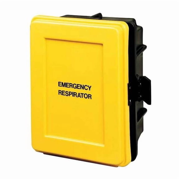 Allegro Industries Respirator Accessories Case,Black/Yellow 4400