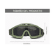 thumbnail image 5 of Goggle Estilo  Militar Táctico Lentes Gotcha Policia Careta Gafas Lab.G Negro, 5 of 5