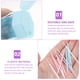 thumbnail image 5 of EeaseMX 600 limpiadores de cepillos interdentales reutilizables de doble punta, hilo dental, palillos de dientes y herramientas de cuidado bucal (blanco, azul y rosa, 200 unidades de cada color), 5 of 7
