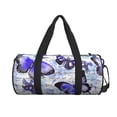 thumbnail image 2 of Haiem Butterflies Pattern Gym Bag for Women Men, Waterproof Travel Duffel Bags, Personal Item Travel Bag Weekender Bag with Shoes Compartment & Wet Pocket, 2 of 8