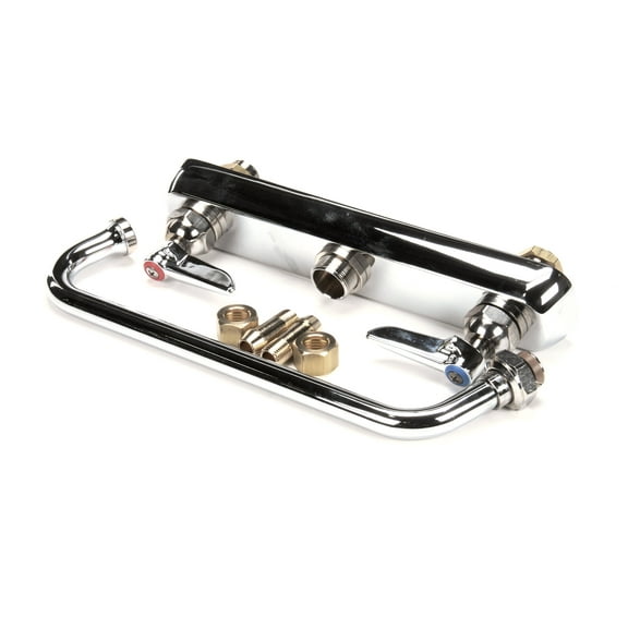 T&S Brass Workboard Faucet, Deck Mount, 8 Centers, 10 Swin B-1122 - Genuine OEM Replacement Part