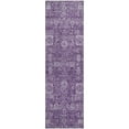thumbnail image 2 of Addison Rugs Mayfield Washable Transitional Panel Purple Runner Rug, 2'3" x 7'6", 2 of 5