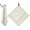 Beige and White Plaid, variant on Haosy 2 Pack Magnetic Golf Towel Absorbent Microfiber Waffle Pattern Carabiner Clip Golf Towel 18" x 18", Watercolor Bluebirds and Wildflowers