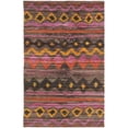 thumbnail image 2 of Safavieh Cedar Brook 4' X 6' Handmade Cotton Pile Rug in Brown, 2 of 6