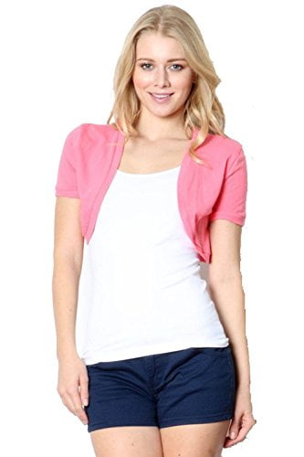 coral shrug cardigan