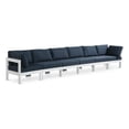 thumbnail image 1 of Meridian Furniture Nizuc Navy Outdoor Patio Modular Sofa, 1 of 9
