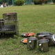 thumbnail image 1 of Tazón De Barbacoa De Acero Inoxidable, Juego De Utensilios De Cocina Para Acampar, Olla Plegable Portátil Para Exteriores, Juego De Cocina De Picnic De 8 Piezas, Equipo De, 1 of 7