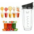 thumbnail image 4 of Blender Cup Replacement for Nutri Ninja Blender Cup, Blender Replacement Parts, Blender Parts (24 Oz/710 Ml), 4 of 6