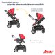 thumbnail image 5 of Carriola Travel System D´Bebé Crowm Rojo, 5 of 7