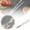 A, variant on Stainless Steel Korean Barbecue Tongs for Grilling and Buffet Service – Versatile Kitchen Cooking Tweezers for Meat and Steak
