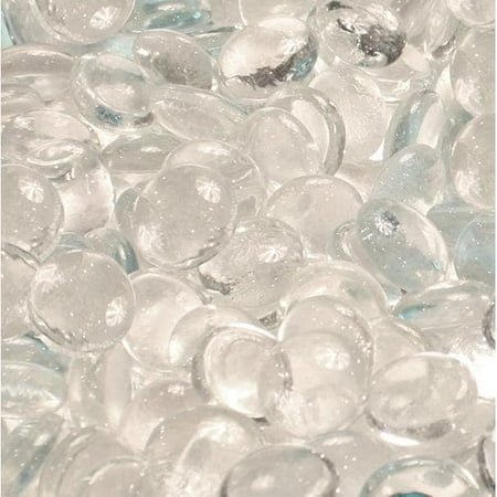 

White Mountain Hearth By Empire 1/2-Inch Glass Droplets - Glacier Ice