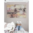 thumbnail image 2 of Linon Klarna Washable Area Rug Collection, Ivory and Purple, 2' x 3', 2 of 6