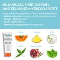 thumbnail image 7 of Himalaya Botanique Whitening + Hydroxyapatite Toothpaste, Mint Flavor, 10% Nano Hydroxyapatite, 3 oz, 7 of 7