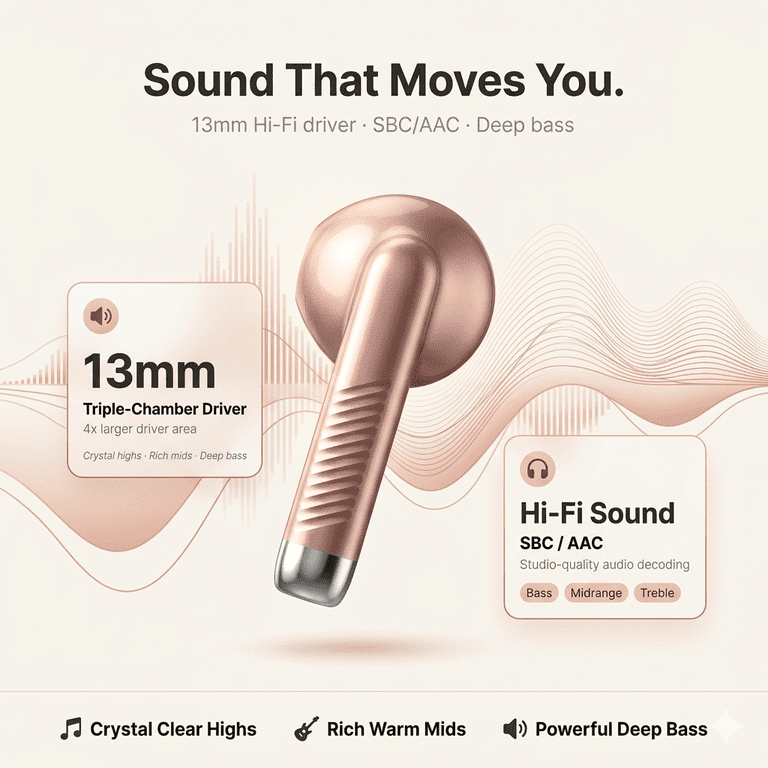 Geryst Wireless Earbuds with Noise Canceling Mics photo 6