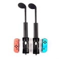 thumbnail image 3 of Juego De Pelota De Golf Cue Rod Experiencia Realista Plástico Telescópico Juego De Pelota De Golf Barra De Agarre Con Muñequera Para Nintendo Para Switch Para Joy-Con Controller Handle 2Pcs Cateissary EL014367-01, 3 of 6
