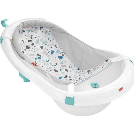 Fisher-Price 4-in-1 Sling 'N Seat Baby Bath Tub, Ocean Sands