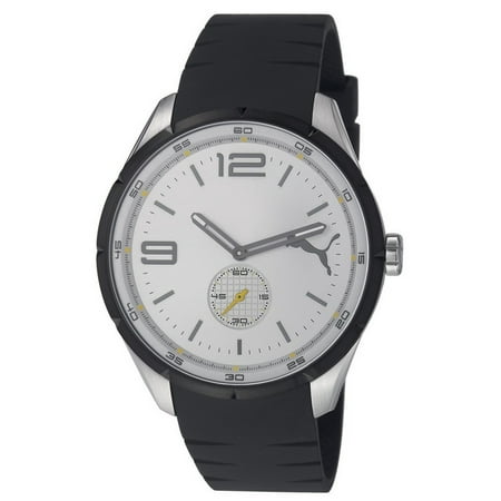 Puma Men's PU103111003 White Analog Quartz Watch with White Dial