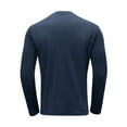 thumbnail image 4 of GigrtiJin Mens Thermal Underwear Tops Long Sleeves Round Neck Compression Shirts Casual Soft Sports Undershirt, 4 of 9