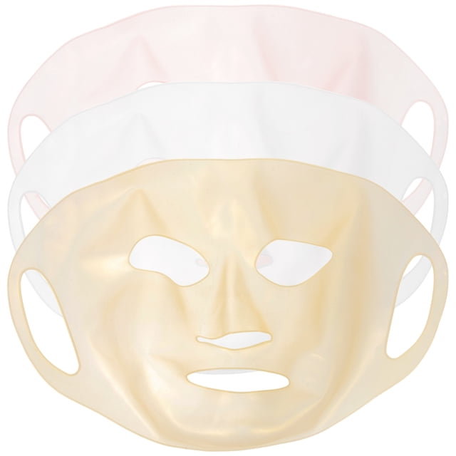 SHISUYAN 3 Pcs Masques Faciaux Réutilisables Couvre-Visage en Silicone Couvre-Visage Fournitures de Beauté